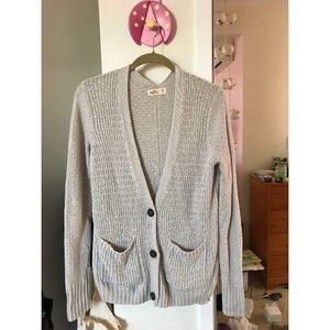 Off Whiteish Hollister Cardigan